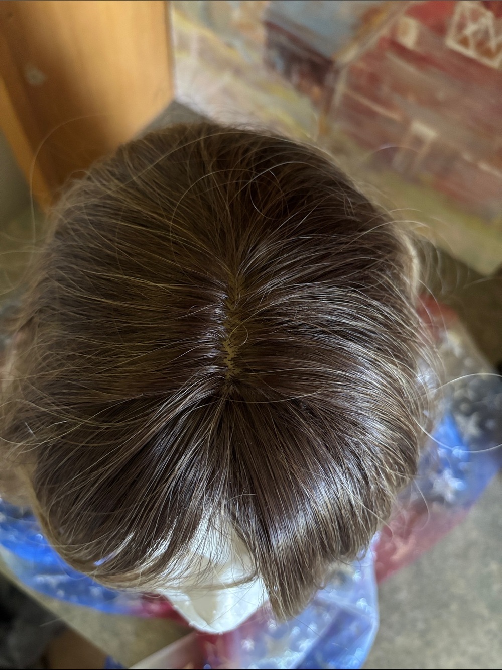 Ombré rooted hair topper - Picture 5 of 7